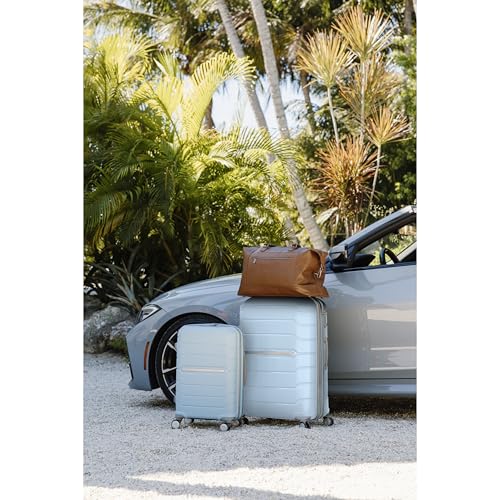 Freeform Large Checked Luggage with Dual 360° Spinner Wheels