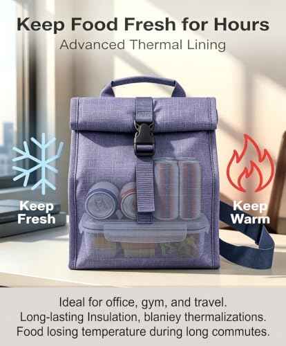Insulated Foldable Lunch Bag
