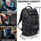 Tactical Backpack and Gym Bag 1000D Nylon Black