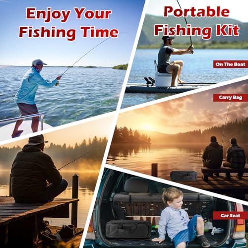 Fishing Rod and Reel Combo Set