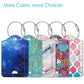 Luggage Tags Privacy Cover ID Label for Travel Bag Suitcase (2 Count)