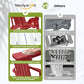 Folding Adirondack Chairs Set of 4 (4 Count)