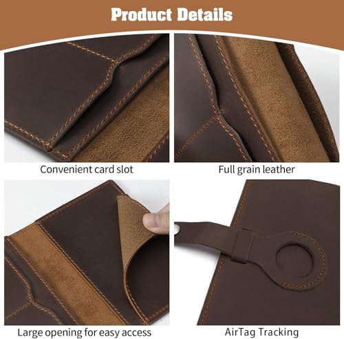 Genuine Leather Passport Holder For Travel