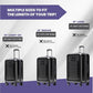 Rails Expandable Hardside Upright Suitcase with 360° Spinner Wheels
