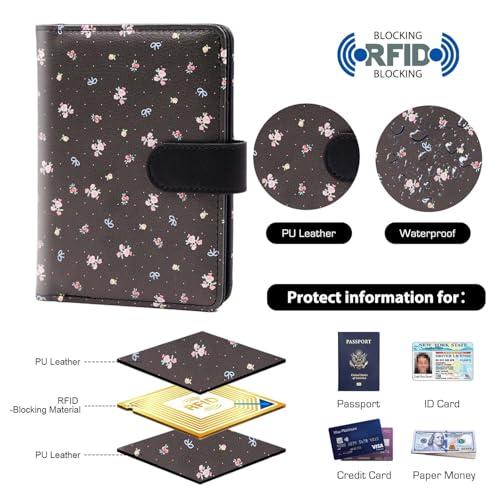 Rfid Passport Holder for Travel women