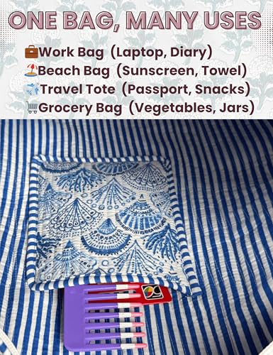 100% Cotton Quilted Tote Bag For Women