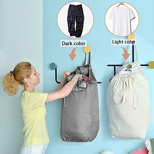 Washable Laundry Bags with Handles (2 Count)