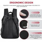 Soccer Backpack Bag with Ball Holder Ventilated Shoe Compartment Large Capacity Sports Gear Bag for Basketball Volleyball Gym