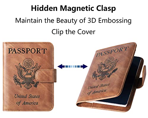 Airtag Passport Holder for Travel