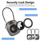 Compatible with Apple AirTag Secure Lock with Wire Cable