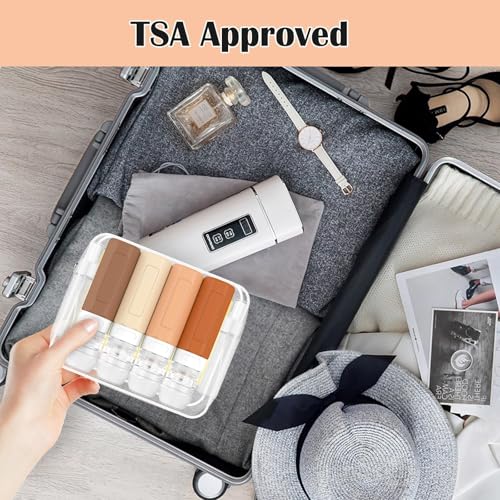 Travel Bottles for Toiletries 3oz (17 Count)