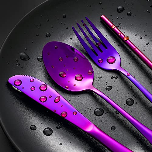 Travel Utensils Set Stainless Steel with Carrying Case