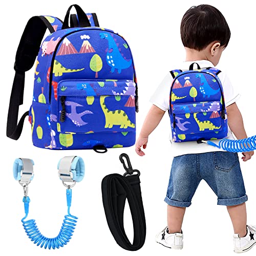 Toddler Backpack Leash with Anti Lost Wrist Link