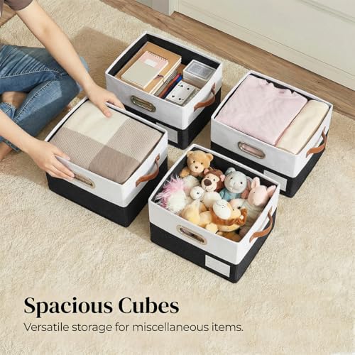 Storage Bins with Lids [3 (3 Count)