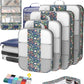 8 Set Compression Packing Cubes for Travel Essentials (8 Count)