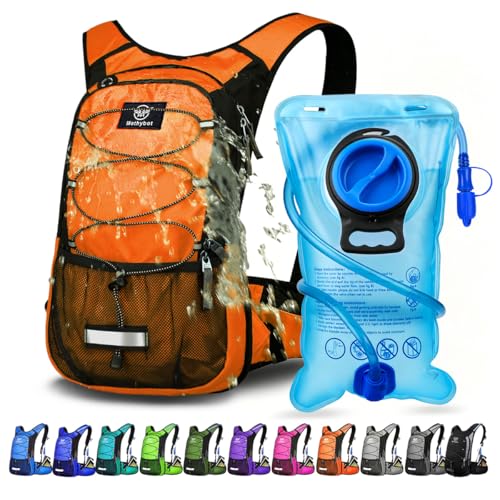 Insulated Hydration Backpack Pack with 3L BPA Free Leak Proof Water Bladder