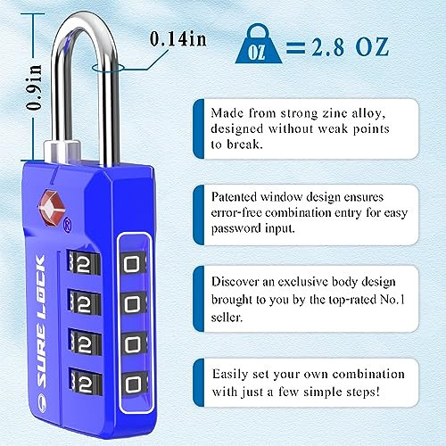 TSA Approved 4 (2 Count)