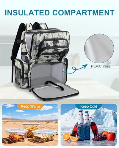 Fishing Backpack with Rod Holders