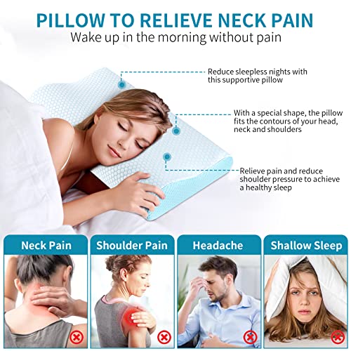 Memory Foam Pillows Neck Pillow for Sleeping