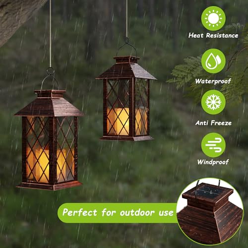 Outdoor Solar Lanterns (2 Count)