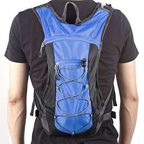Hydration Pack Backpack with 2L Water Bladder for Hiking & Cycling