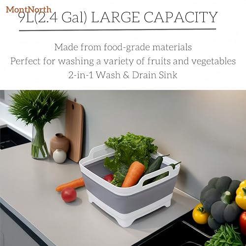 Collapsible Wash Basin 9L