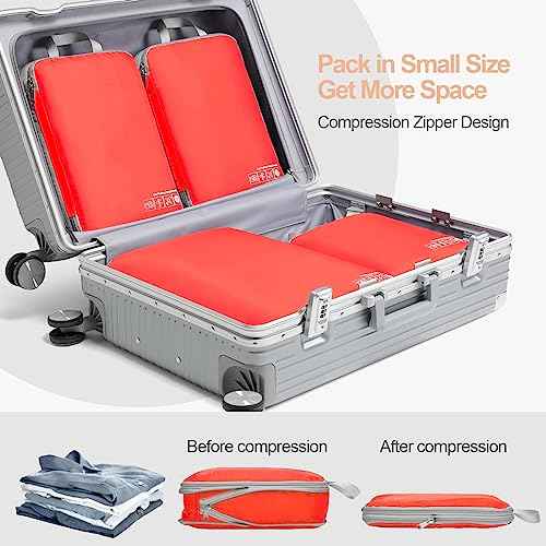 Compression Packing Cubes for Travel