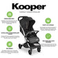 Kooper Lightweight Baby Stroller Featuring Removable