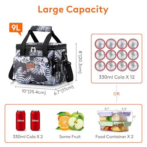 Medium Lunch Bag (Flower / Medium(9L))
