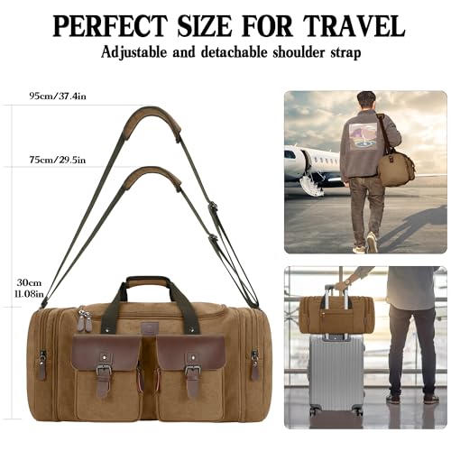 Canvas Duffle Bag for Men