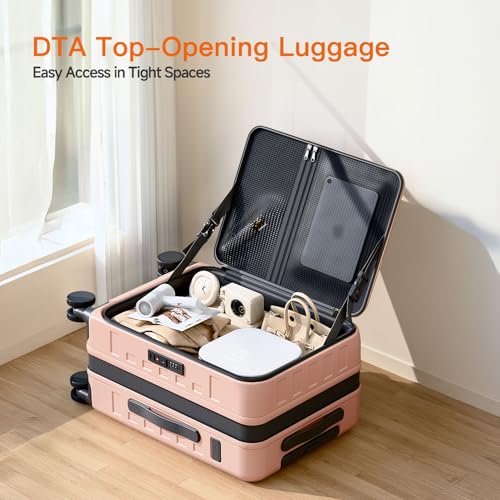 Expandable Lightweight PC Hard Shell Suitcase