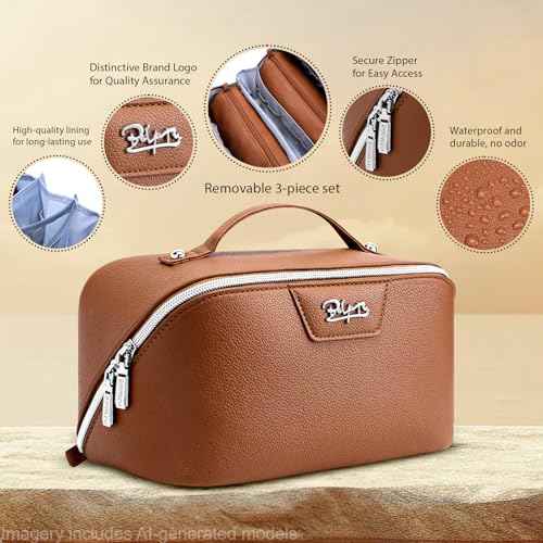 Travel Makeup Bag Cosmetic Bags for Women