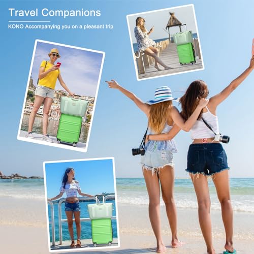 Luggage Set 4 Piece Carry On Hardside Luggage with Spinner Wheels (4 Count)