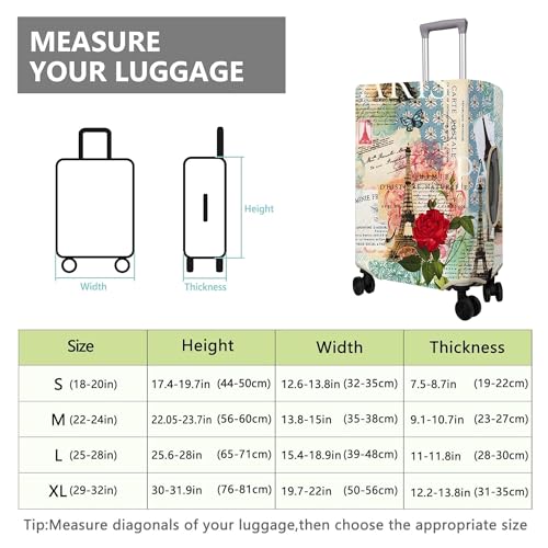 Travel Luggage Cover Suitcase Protector Fits 18