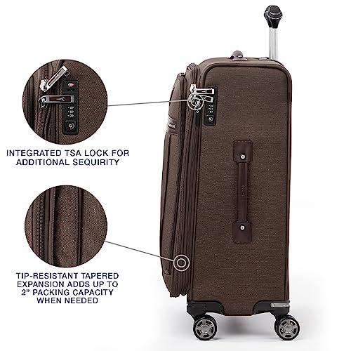 Platinum Elite Checked Luggage Spinner