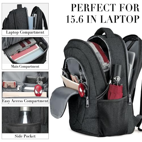 Travel Laptop Backpack for Men and Women