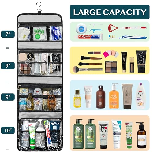 Travel Hanging Toiletry Bag for Women Men