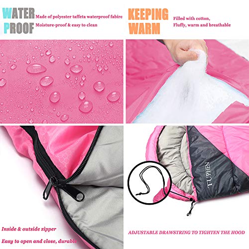 XL Camping Sleeping Bag for Adults Kids