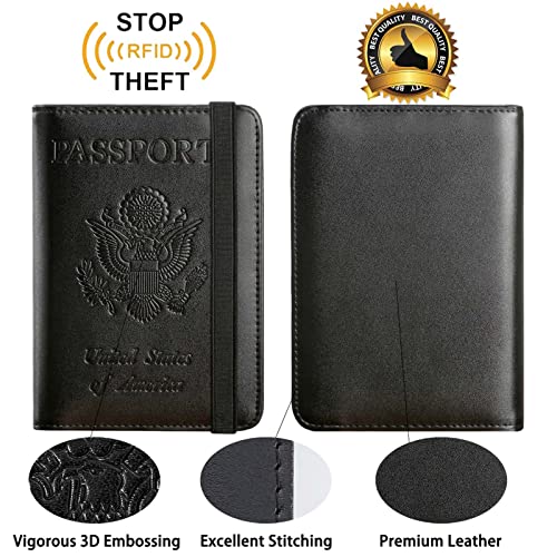 Passport Holder With Luggage Tag (4 Count)