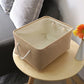 Decorative Basket Rectangular Fabric Storage Bin Organizer Basket with Handles for Clothes Storage