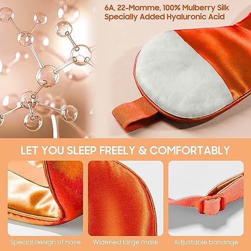 Sleep Mask 100% Mulberry Silk