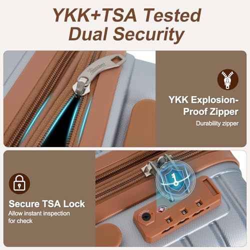 3 Piece Expandable Luggage Set 20 (3 Count)