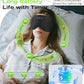 Bluetooth Sleep Headphones with 3D Eye Mask for Zero Pressure