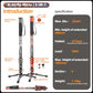 73" 3-in-1 Carbon Fiber Monopod with Pedal, Carbon Fiber Travel Monopod with Feet Max Load 22lbs for DSLR Camera Stabilizer Videography Kit, X-Airfly Mono Grey