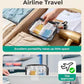 Clear Toiletry Bag with Refillable Travel Bottles Set