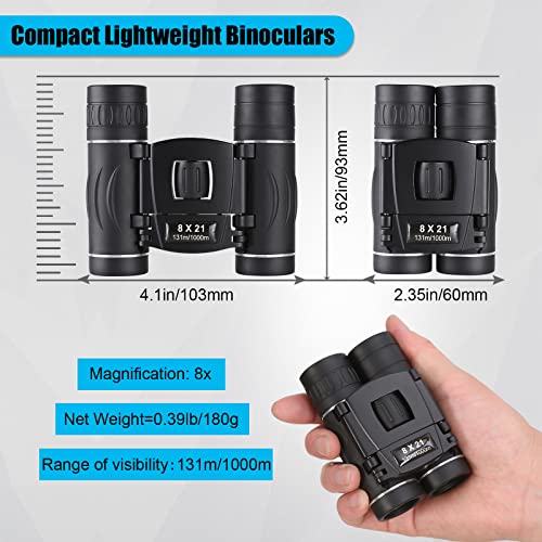 8x21 Mini Binoculars
