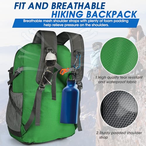 Hiking Backpack 40L Packable Lightweight Camping Daypack Men Women