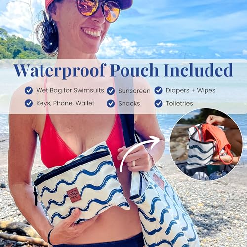 Large Beach Tote Set for Moms & Families