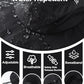 UPF50+ Mens Sun Hat Wide Brim Fishing Hat for Men Women Sun Protection Cap Portable Gardening Bucket Hat Black
