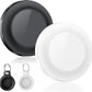 Bluetooth Tracker-Tag for Apple Find My (iOS Only), GPS Tracker with Replaceable Battery, Ideal as Keys, Luggage Tracker and Wallet Tracker, Suitable for Indoor & Outdoor Use,2-Pack (Black&White)